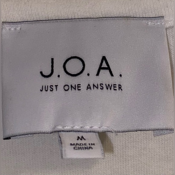 J.O.A TIE KNOT SHIRT - Picture 3 of 3